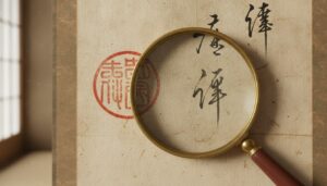 掛け軸の落款・印章はどう見る？真贋を見極める3つのチェックポイント